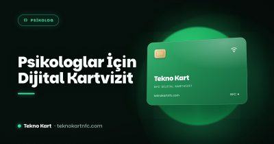 Psikologlar için NFC dijital kartvizit