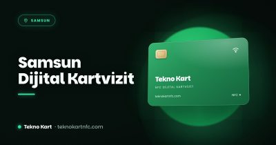 Samsun için NFC dijital kartvizit